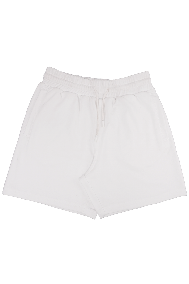 White Terry Shorts