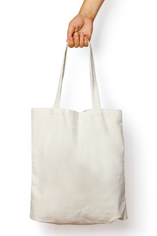 Plain Tote Bag Zipper