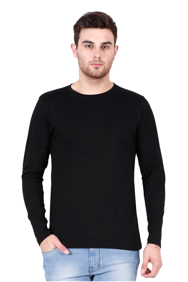 Male Round Neck Full Sleeve T-Shirt