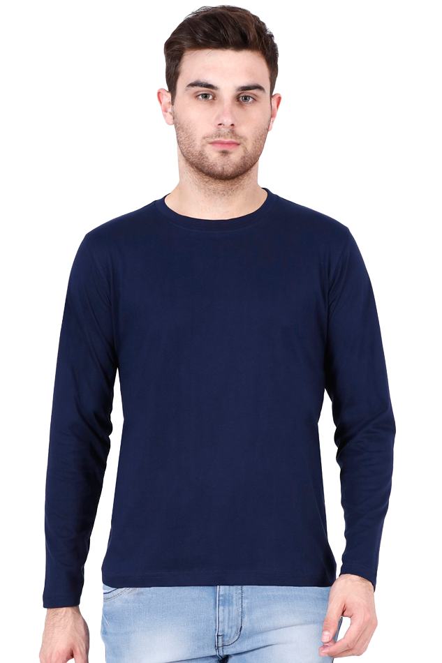 Male Round Neck Full Sleeve T-Shirt