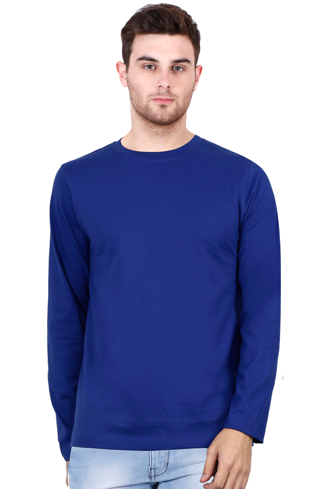 Male Round Neck Full Sleeve T-Shirt