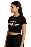 Operation Sindoor Crop Top for Girls and Women