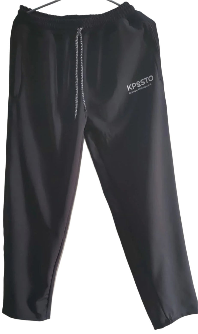 Mens 4-way Lower | Pyjama | 4 way stretchable | Regular Fit Lower | Black color