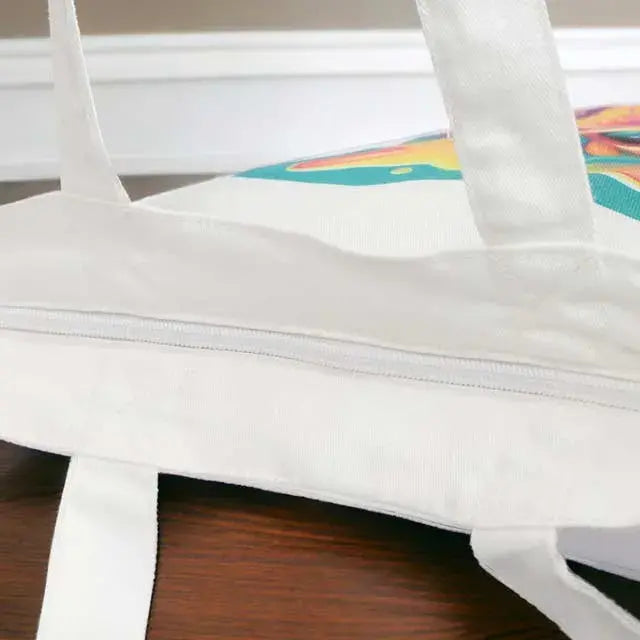 Plain Tote Bag Zipper