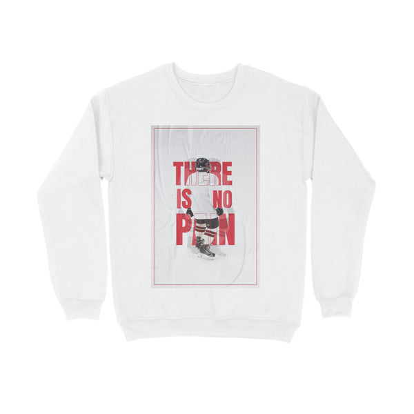 Printed White sweatshirt