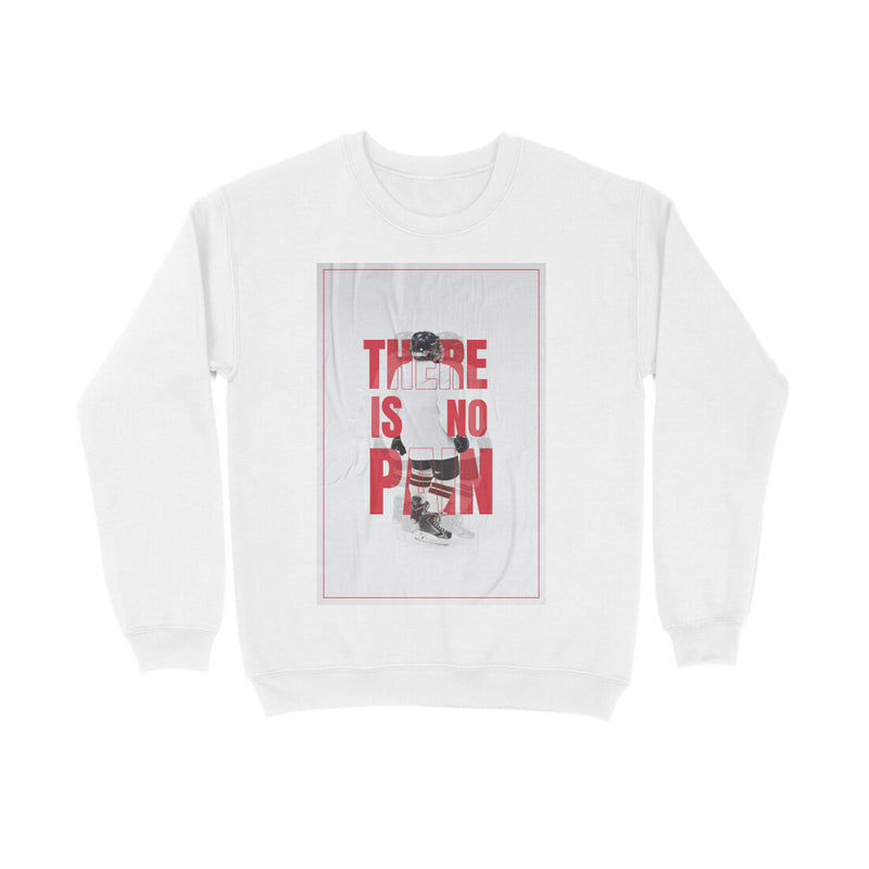 Printed White sweatshirt