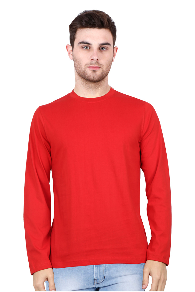 Male Round Neck Full Sleeve T-Shirt
