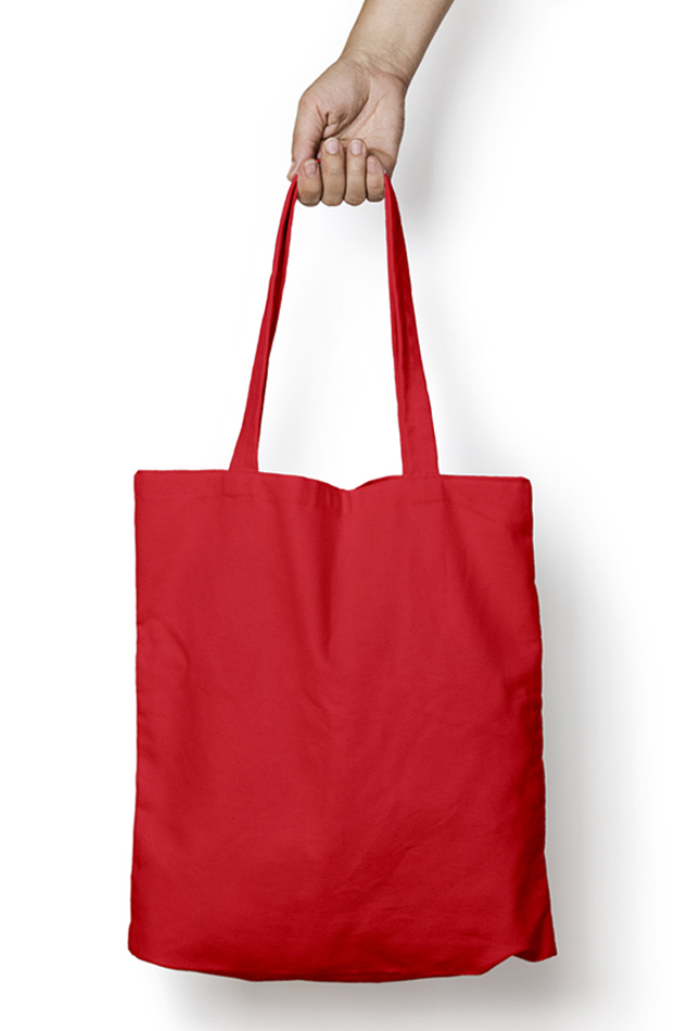 Plain Tote Bag Zipper