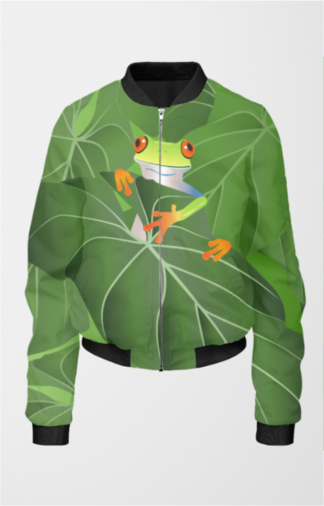 Turtle Women Bomber Jacket