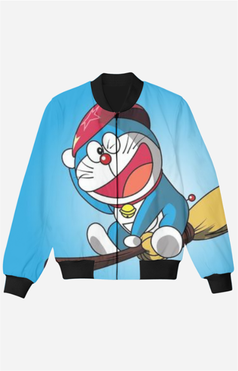 Kids Printed Bomber Jacket