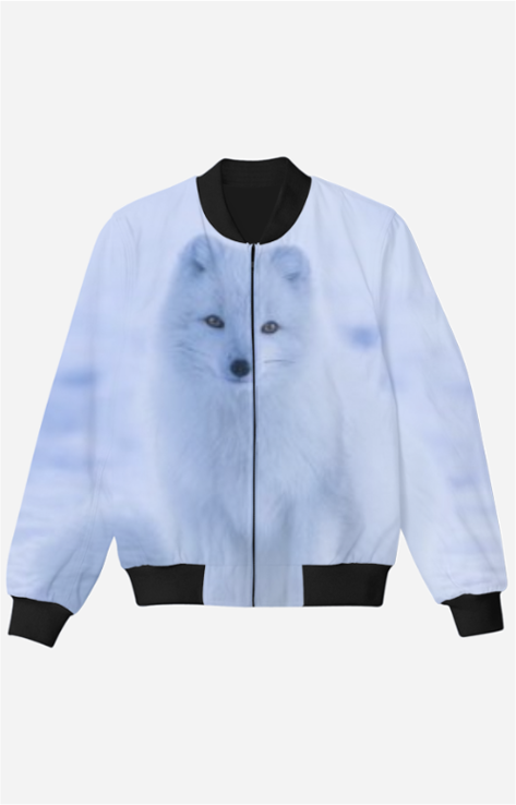 Kid's Printed Bomber Jacket