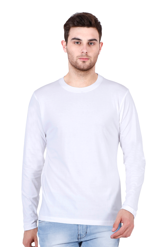 Male Round Neck Full Sleeve T-Shirt