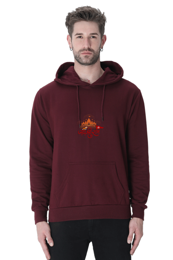 Jay Shri Ram & Ayodhya Mandir Printed Hoodies