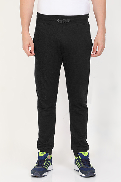 Plain Unisex Regular Fit Joggers