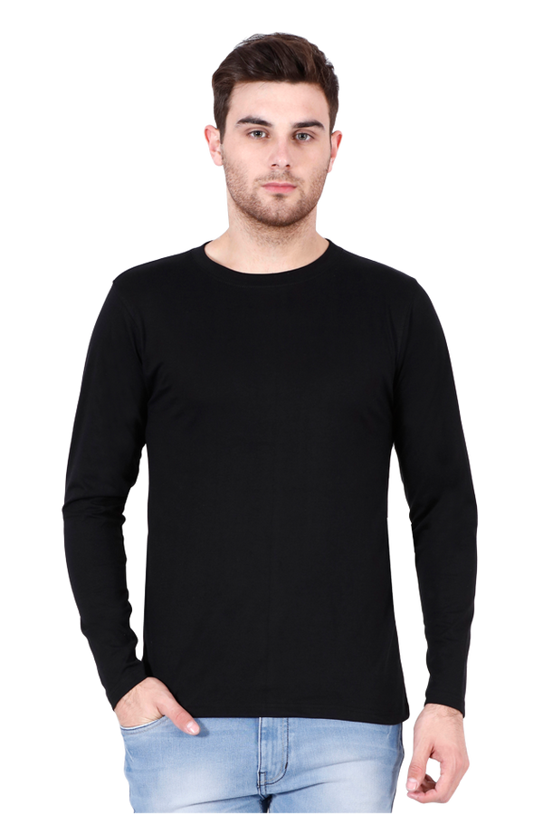 Male Round Neck Full Sleeve T-Shirt