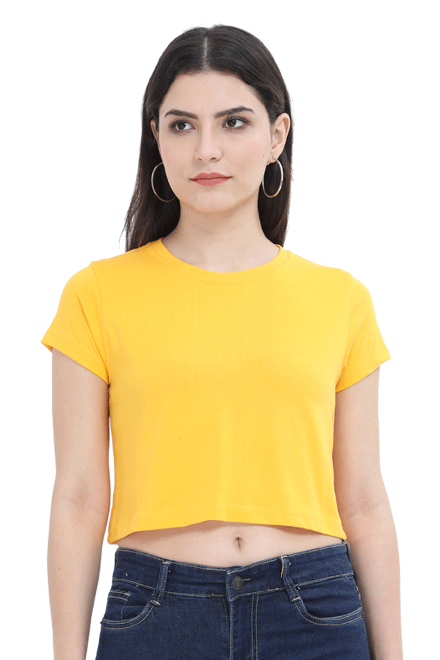 Plain Crop Top