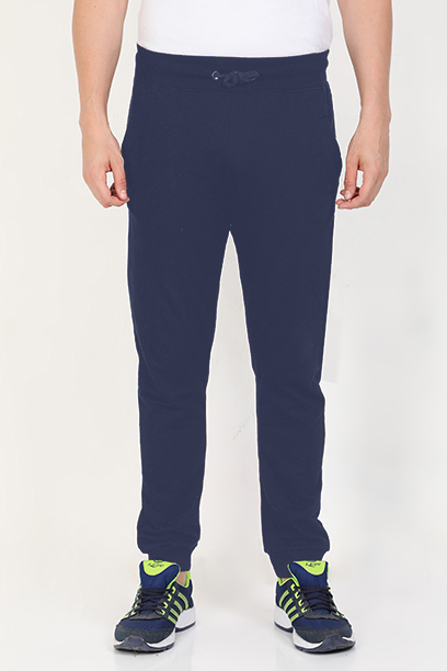 Plain Unisex Regular Fit Joggers