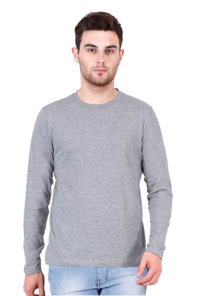 Male Round Neck Full Sleeve T-Shirt