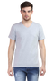 Men V Neck Plain T-Shirt