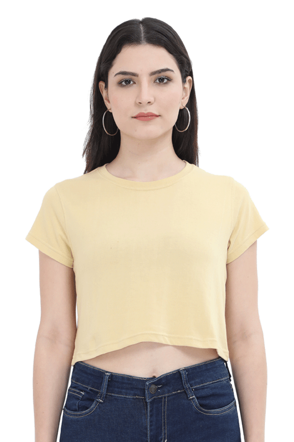 Plain Crop Top