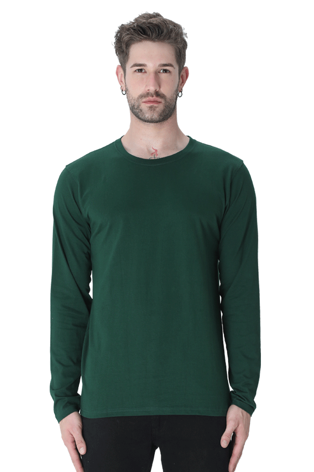 Male Round Neck Full Sleeve T-Shirt