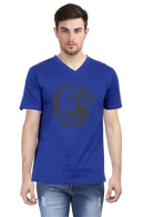 Male Vneck Half Sleeve